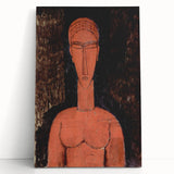 Modern Wall Art – Amedeo Modigliani’s "The Red Bust"