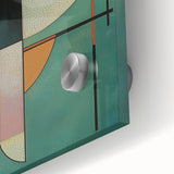 Geometric Abstraction - Bold Modern Canvas Wall Art for Living Room