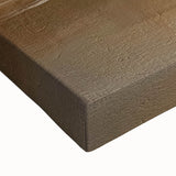 Close-up of an abstract landscape wall art piece on stretched canvas, showcasing vibrant colors and intricate textures, perfect for modern home decor.