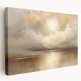 Abstract landscape wall art on stretched canvas showcases vibrant colors and organic shapes, creating a modern aesthetic perfect for home decor.