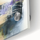 Abstract Art Prints – Textured Balance in Beige, Blue & Olive