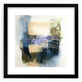 Abstract Art Prints – Textured Balance in Beige, Blue & Olive