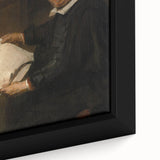 Baroque Portrait of Scholar with Quill - Antique Art Prints