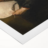 Baroque Portrait of Scholar with Quill - Antique Art Prints