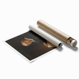 Baroque Portrait of Scholar with Quill - Antique Art Prints