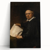 Baroque Portrait of Scholar with Quill - Antique Art Prints