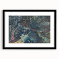 Expressionist Forest Scene – Group of Men in the Woods Canvas Print