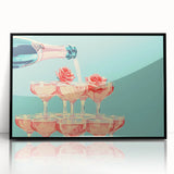 Large abstract wall art featuring swirling patterns in black and white tones, framed in acrylic, suitable for modern decor.