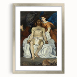 Classical Art Print: Édouard Manet's Dead Christ with Angels (1866-67)