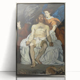 Classical Art Print: Édouard Manet's Dead Christ with Angels (1866-67)