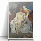 Classical Art Print: Édouard Manet's Dead Christ with Angels (1866-67)
