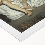 Classical Art Print: Édouard Manet's Dead Christ with Angels (1866-67)
