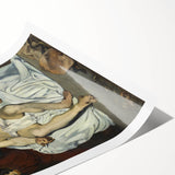 Classical Art Print: Édouard Manet's Dead Christ with Angels (1866-67)