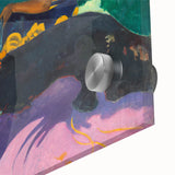 Modern Wall Art – Exotic Seaside Scene in Bold Contemporary Colors