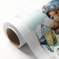 Aviator Teddy – Boys Room Wall Art