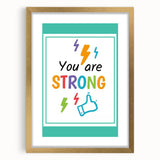 Children's Learning Art Prints - Inspirational Kids Wall Decor