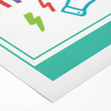 Children's Learning Art Prints - Inspirational Kids Wall Decor