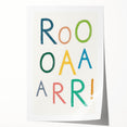 ROAR! Dinosaur Nursery Wall Art – Kids Room & Baby Room Decor