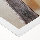 Art deco poster featuring a stylized spring scene in pastel hues on rolled canvas, suitable for dining room decor.
