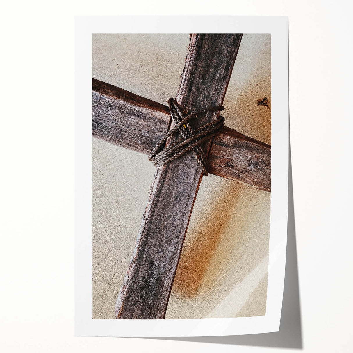 Spring-themed floral art on rolled canvas, featuring soft pastel colors, ideal for dining room or bathroom decor.