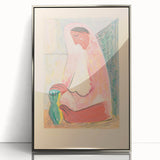 Modern Wall Art – Mikuláš Galanda’s "Woman with a Vase"