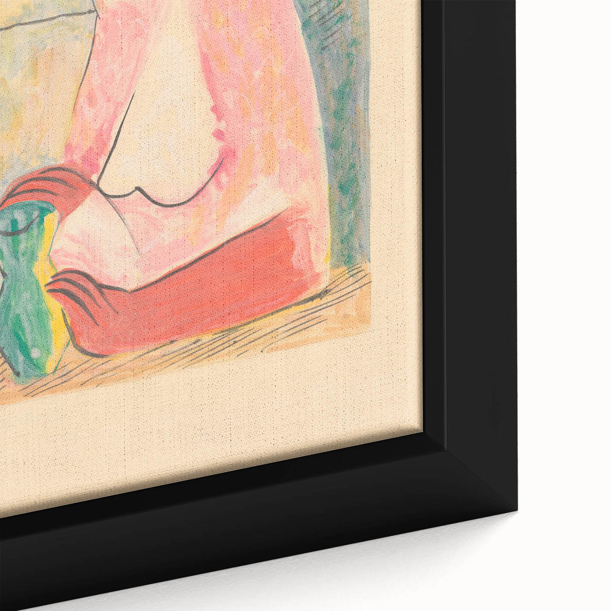 Modern Wall Art – Mikuláš Galanda’s "Woman with a Vase"
