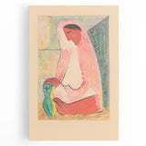 Modern Wall Art – Mikuláš Galanda’s "Woman with a Vase"