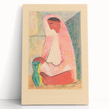 Modern Wall Art – Mikuláš Galanda’s "Woman with a Vase"