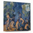 Modern Wall Art – Cézanne’s Bathers in Blue and Green