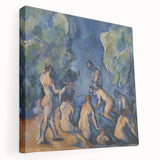 Modern Wall Art – Cézanne’s Bathers in Blue and Green