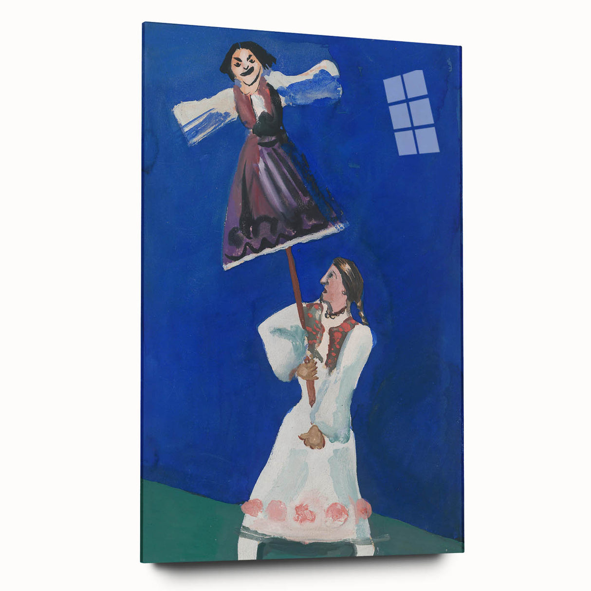 Modern Wall Art – Cyprián Majerník’s "Morena" in Vibrant Colors