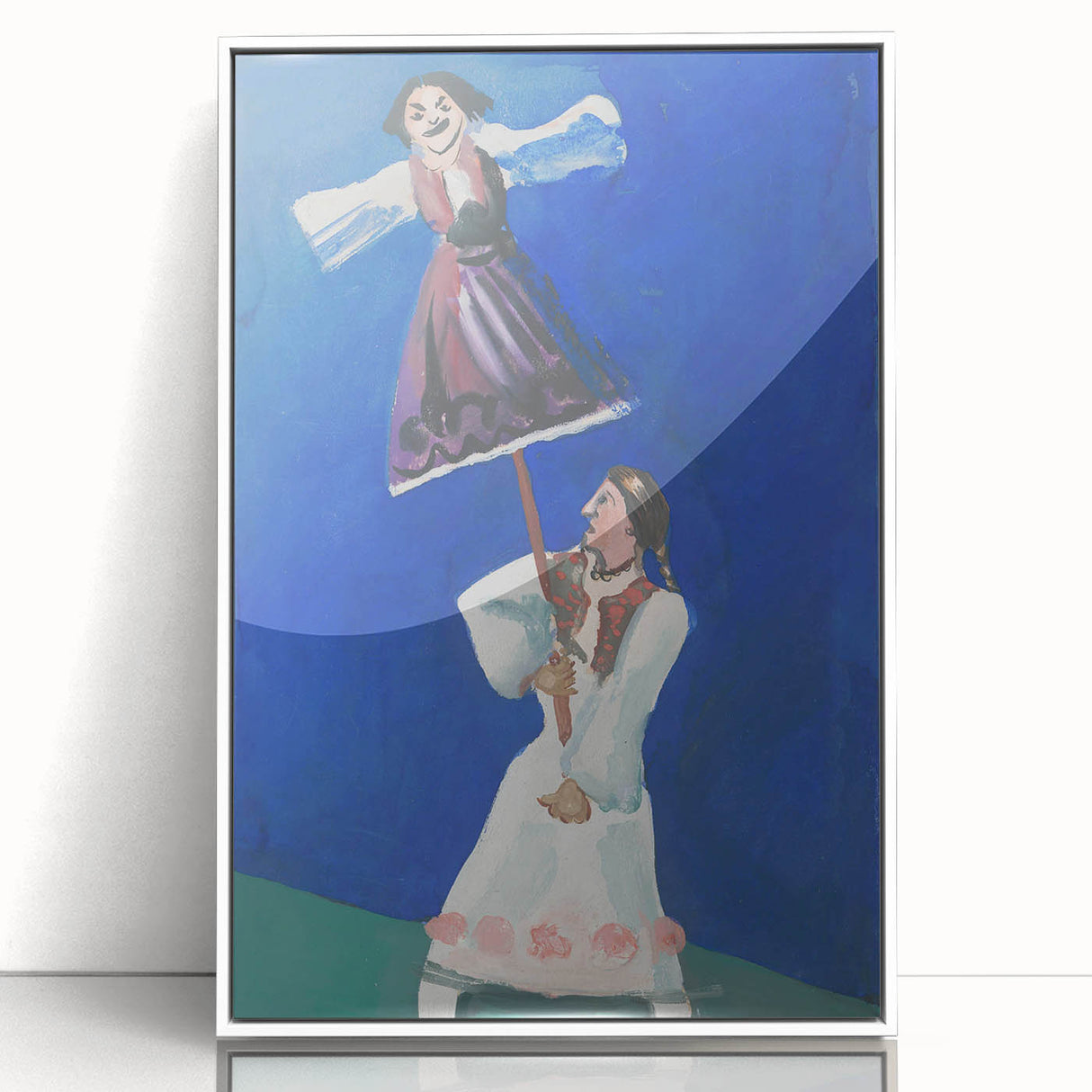 Modern Wall Art – Cyprián Majerník’s "Morena" in Vibrant Colors