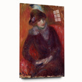 Modern Wall Art – William Glackens’ "Seated Woman with Fur Neckpiece"