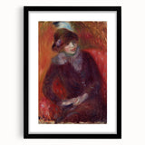 Modern Wall Art – William Glackens’ "Seated Woman with Fur Neckpiece"