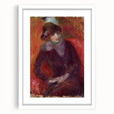 Modern Wall Art – William Glackens’ "Seated Woman with Fur Neckpiece"