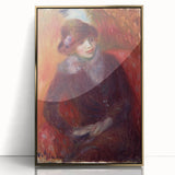 Modern Wall Art – William Glackens’ "Seated Woman with Fur Neckpiece"
