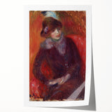 Modern Wall Art – William Glackens’ "Seated Woman with Fur Neckpiece"
