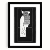 Modern Wall Art – "Sulphur-Crested Cockatoo" by Samuel Jessurun de Mesquita