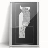 Modern Wall Art – "Sulphur-Crested Cockatoo" by Samuel Jessurun de Mesquita