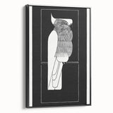 Modern Wall Art – "Sulphur-Crested Cockatoo" by Samuel Jessurun de Mesquita