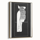 Modern Wall Art – "Sulphur-Crested Cockatoo" by Samuel Jessurun de Mesquita