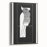 Modern Wall Art – "Sulphur-Crested Cockatoo" by Samuel Jessurun de Mesquita