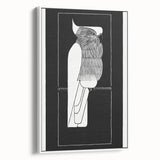 Modern Wall Art – "Sulphur-Crested Cockatoo" by Samuel Jessurun de Mesquita