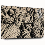 Modern Wall Art – Umberto Boccioni’s States of Mind: Those Who Go