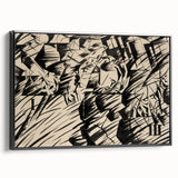 Modern Wall Art – Umberto Boccioni’s States of Mind: Those Who Go