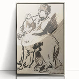 Modern Wall Art – Édouard Manet’s "A Boy Holding His Dog"