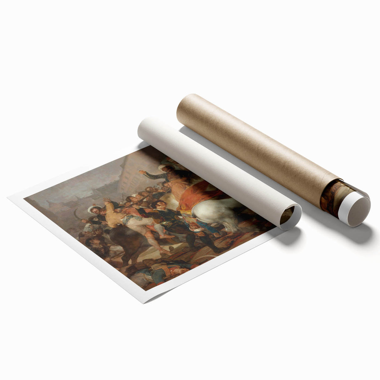 Romanticism Art - The Second of May 1808 by Francisco Goya Print