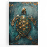 Abstract figurative wall art on stretched canvas showcasing vibrant colors and dynamic shapes, ideal for modern home decor and artistic expression.