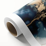 Abstract floral wall art printed on rolled canvas, featuring vibrant colors and intricate designs, ideal for modern decor. Perfect for adding a stylish touch to any room.