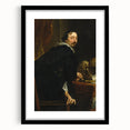Baroque Portrait of a Gentleman with Globe - Classic Art Prints